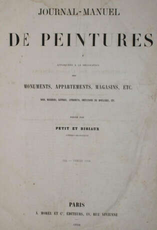 Journal Manuel de Peintures - фото 1