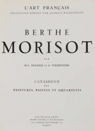 Bataille, M.-L. u. G.Wildenstein. - фото 1 Bataille, M.-L. u. G.Wildenstein. - фото 1