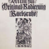 Verein für Originalradierung Karlsruhe. - фото 1