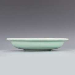 Song Dynasty Longquan Kiln Green glaze Dragon pattern Big plate