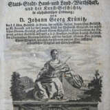 Krünitz, J.G. - фото 1