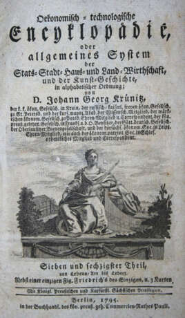 Krünitz, J.G. - фото 1