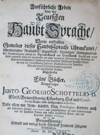 Schottelius, J.G. - photo 1