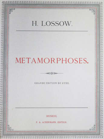 Lossow, H. - фото 1 Lossow, H. - фото 1