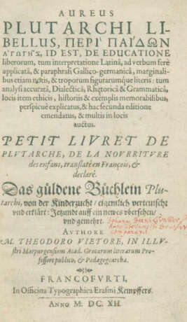 Plutarchus. - photo 1 Plutarchus. - photo 1