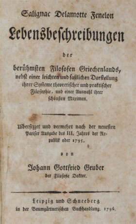 Fenelon, F.de Salignac de la Motte. - Foto 1 Fenelon, F.de Salignac de la Motte. - Foto 1