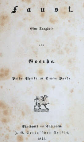 Goethe, J.W.v. - photo 2