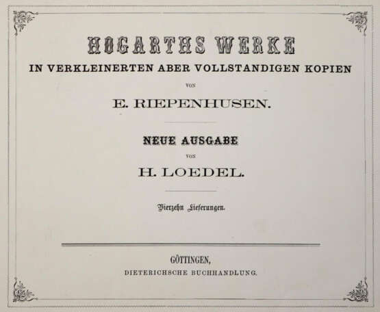 Hogarth, W. - photo 1 Hogarth, W. - photo 1