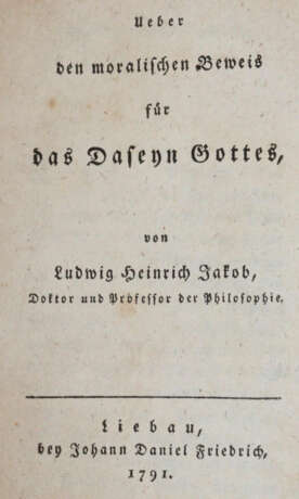 Jakob, L.H. - photo 1 Jakob, L.H. - photo 1