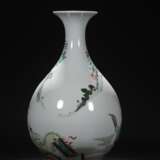 Colorful glaze Beijing opera characters porcelain bottle in the Qing Dynasty - фото 2