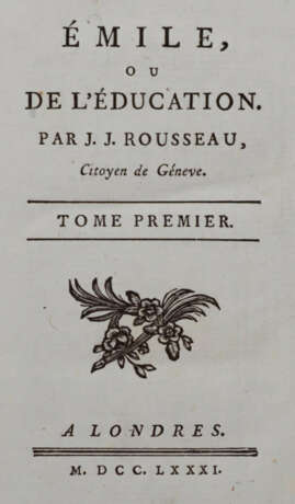 Rousseau, J. J., - Foto 1