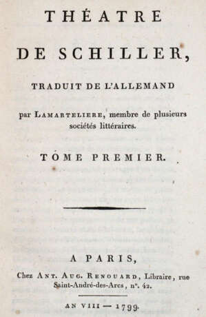 Schiller, (F.). - фото 1 Schiller, (F.). - фото 1