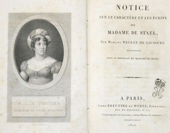 Stael-Holstein, (A.L.G.de). - photo 1