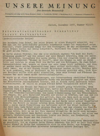 Unsere Meinung. - photo 1