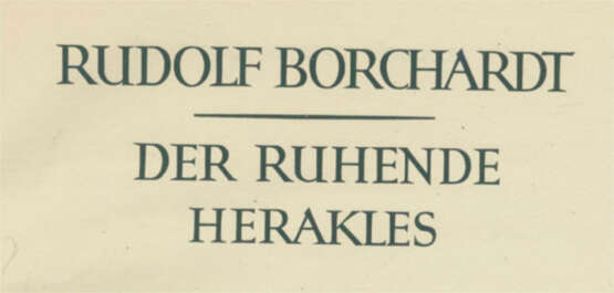 Borchardt, R. - Foto 1