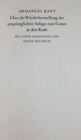 Edition Tiessen. - фото 1 Edition Tiessen. - фото 1