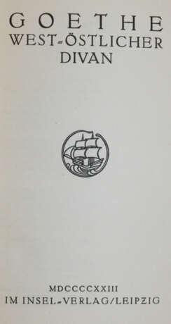 Goethe, J.W.v. - Foto 3 Goethe, J.W.v. - Foto 3