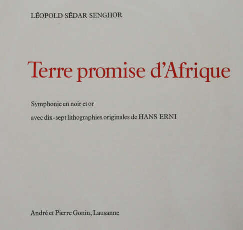 Senghor, L.S. - photo 1