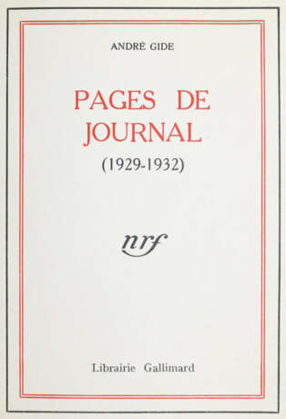 Gide, A. - photo 1