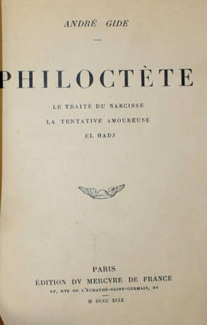 Gide, A. - photo 1 Gide, A. - photo 1