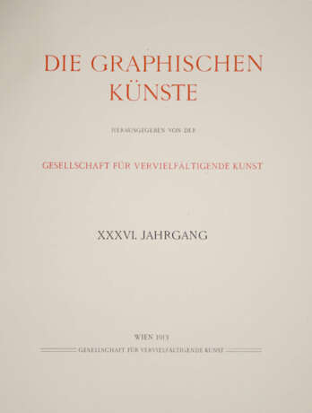 Graphischen Künste, Die. - photo 3