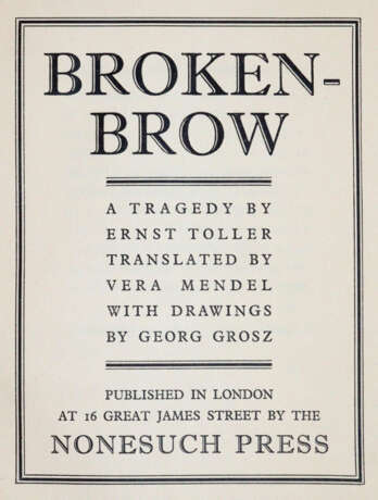 Toller, E. - photo 1