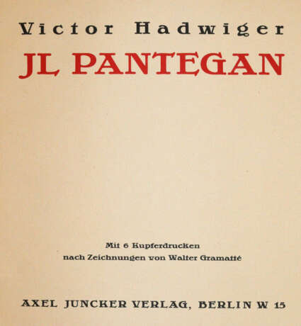 Hadwiger, V. - фото 1