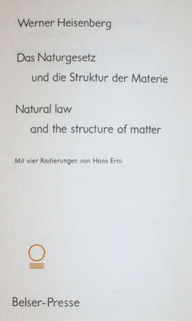 Heisenberg, W. - Foto 1 Heisenberg, W. - Foto 1