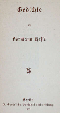 Hesse, H. - фото 1 Hesse, H. - фото 1