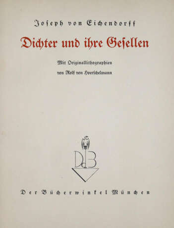 Eichendorff, J.v. - фото 2 Eichendorff, J.v. - фото 2