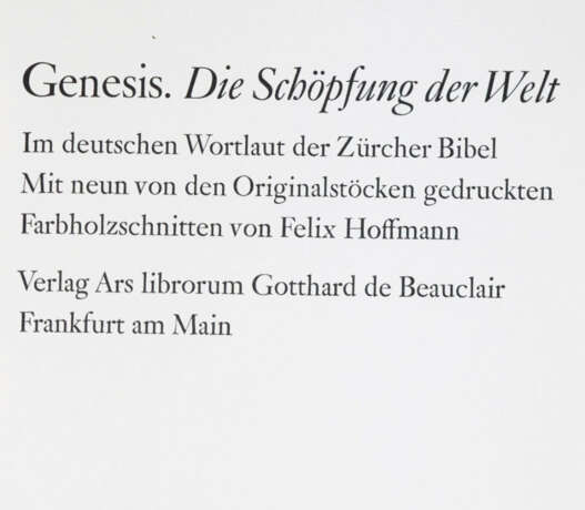 Hoffmann, F. - фото 1 Hoffmann, F. - фото 1