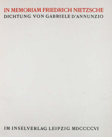 D'Annunzio, G. - photo 1