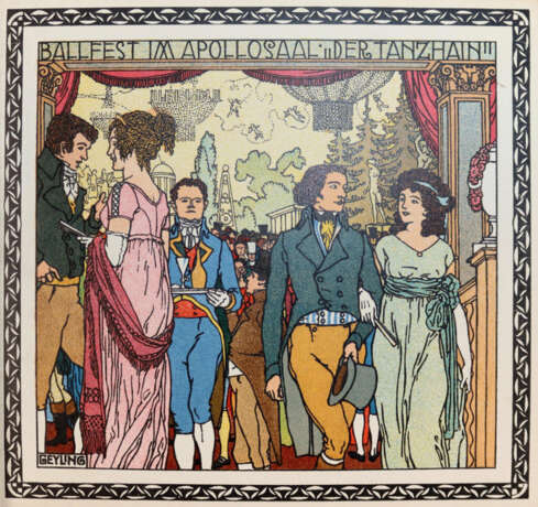 Ball der Stadt Wien 1909. - photo 1 Ball der Stadt Wien 1909. - photo 1