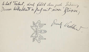 Klement, F.R.v. (d.i. A.K.v.Treldewehr).