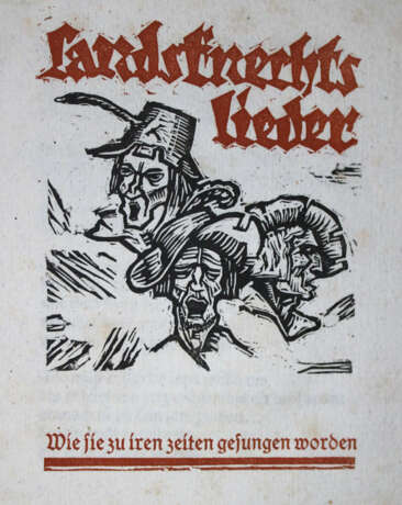 Landsknechtslieder. - photo 1