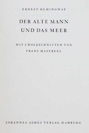 Hemingway, E. - фото 1 Hemingway, E. - фото 1