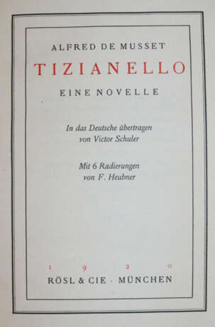 Musset, A.de. - Foto 3 Musset, A.de. - Foto 3