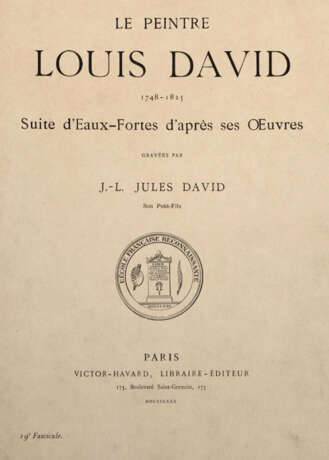 Peintre Louis David, Le. - photo 1 Peintre Louis David, Le. - photo 1