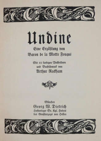 Fouque, F. de la Motte. - photo 1