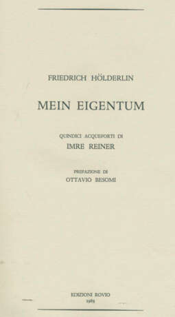 Hölderlin, F. - photo 1