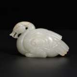 Han Dynasty Hetian jade Sculpture duck Decoration - Foto 2