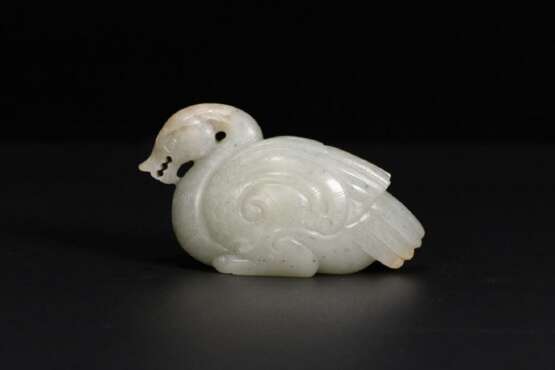 Han Dynasty Hetian jade Sculpture duck Decoration - Foto 2