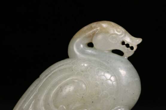 Han Dynasty Hetian jade Sculpture duck Decoration - photo 5