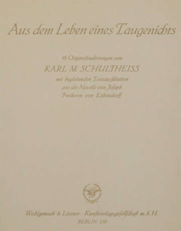 Schultheiss, Karl M. - photo 1 Schultheiss, Karl M. - photo 1