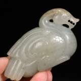 Han Dynasty Hetian jade Sculpture duck Decoration - Foto 9