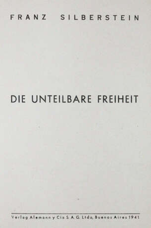 Silberstein, F. - photo 1 Silberstein, F. - photo 1