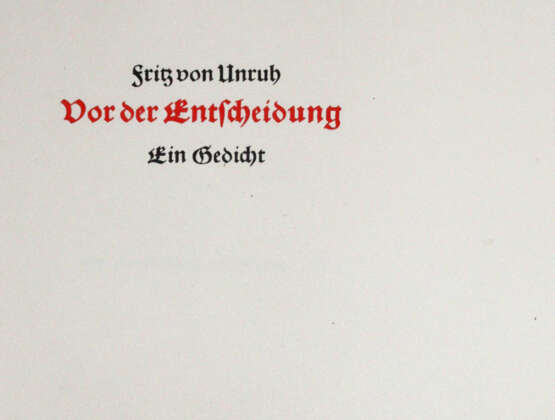 Unruh, F.v. - photo 1 Unruh, F.v. - photo 1