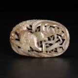Qing Dynasty Hetian jade Carving crane Jade ornament - фото 1