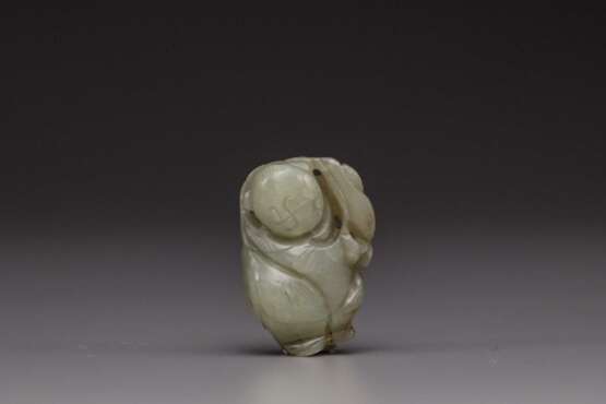 China 19th century three item Carving jade article - Foto 2