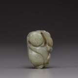 China 19th century three item Carving jade article - фото 2